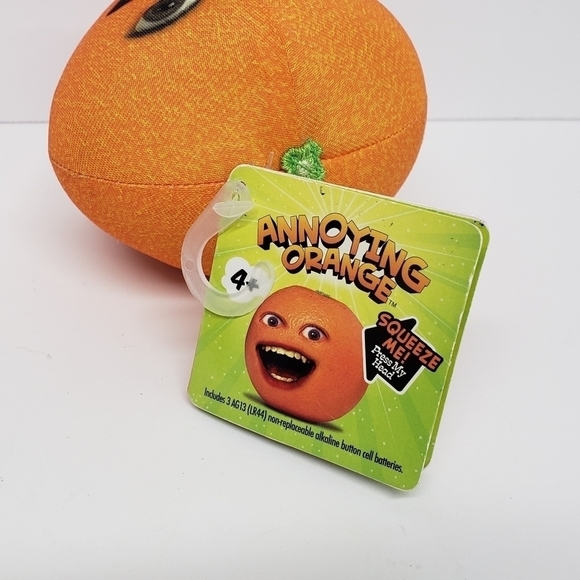 Annoying Orange 3.5" Talking 2011 Plush - Picture 4 of 6
